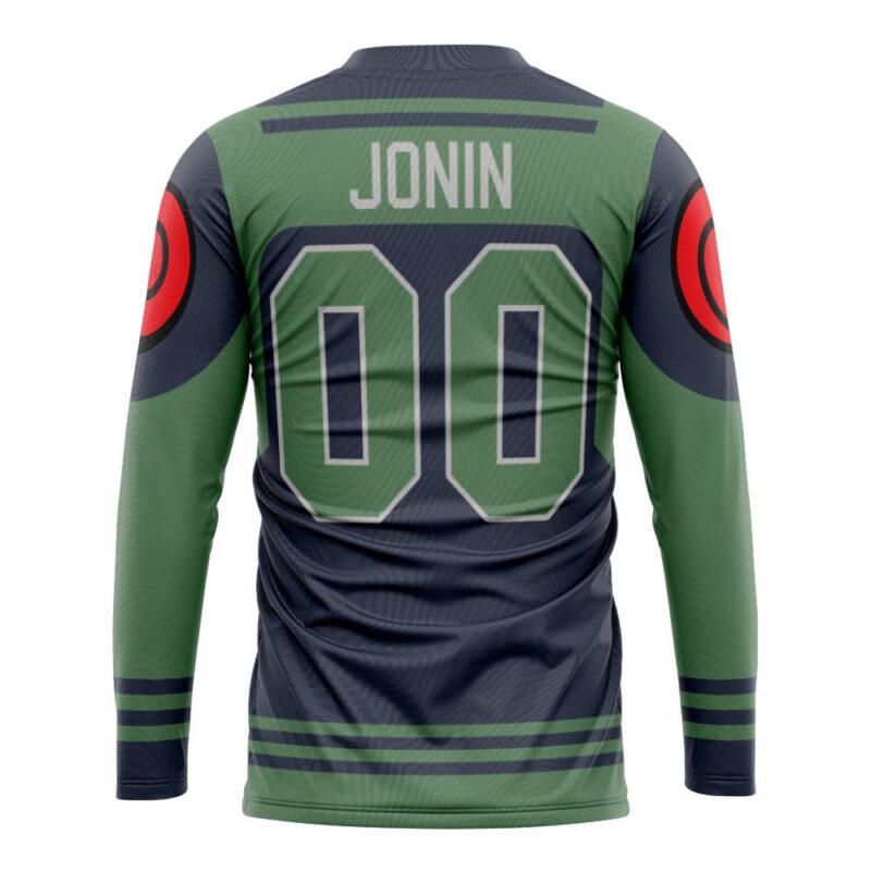 Jonin Rash Guard Konoha Jonin Shippuden Hockey Jersey | Anime Ape