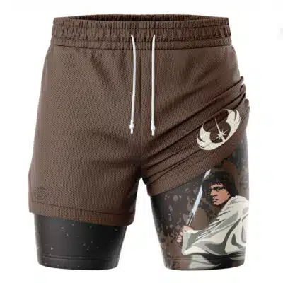 Luke Skywalker Star Wars 2-in-1 Performance Shorts