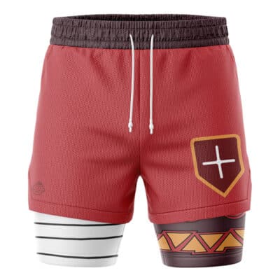 Megumin Konosuba 2-in-1 Performance Shorts