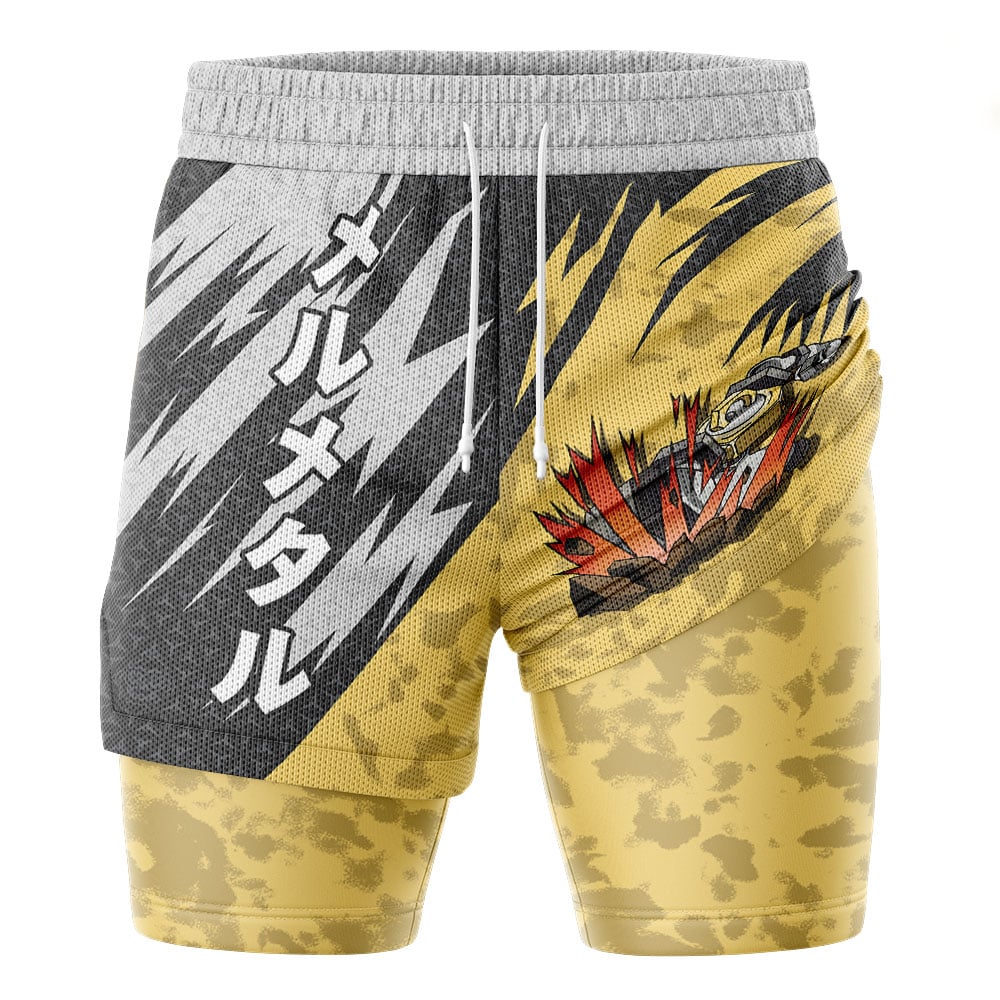 Melmetal Attack Pokemon 2-in-1 Performance Shorts - Image 3