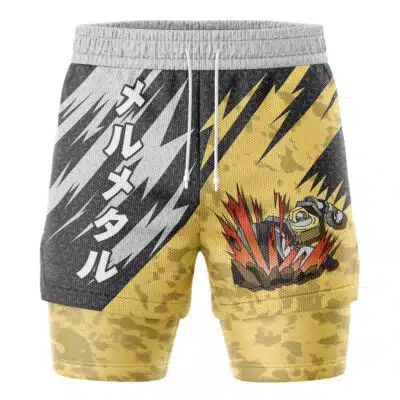 Melmetal Attack Pokemon 2-in-1 Performance Shorts