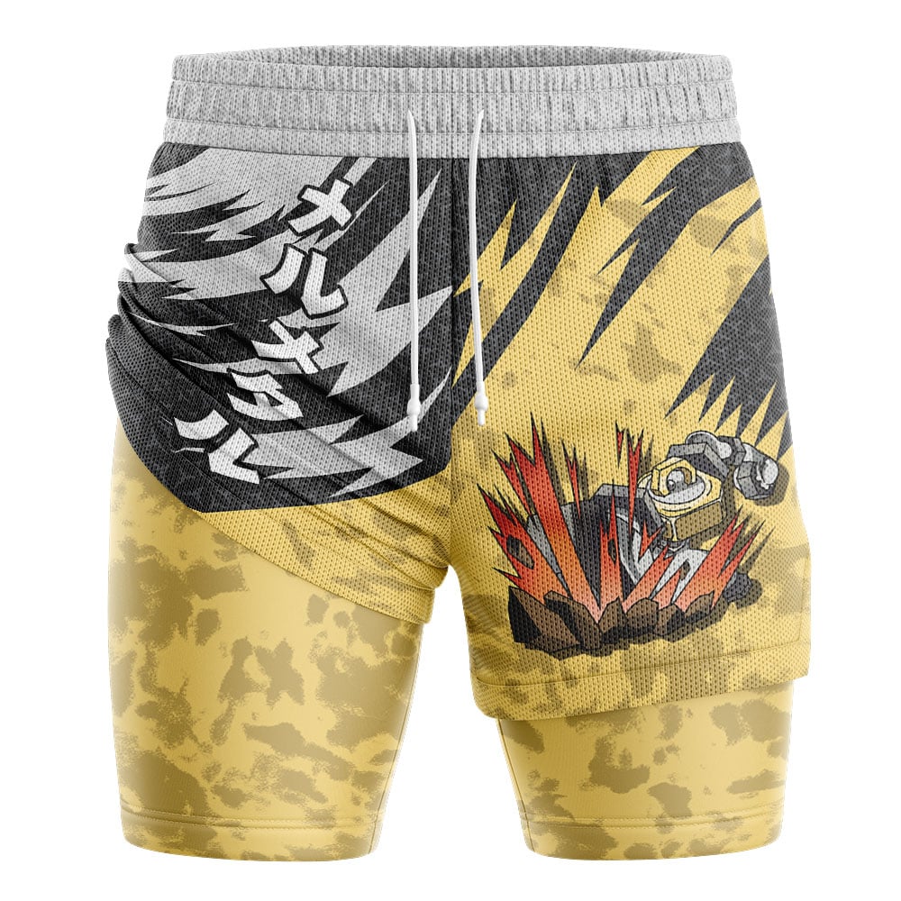 Melmetal Attack Pokemon 2-in-1 Performance Shorts - Image 2