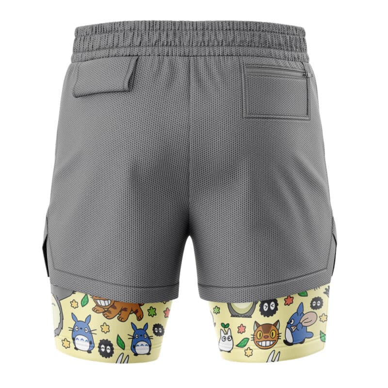 My Neighbor Totoro V3 Studio Ghibli 2-in-1 Performance Shorts