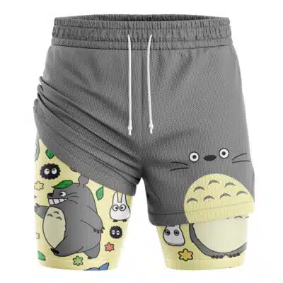 My Neighbor Totoro V3 Studio Ghibli 2-in-1 Performance Shorts