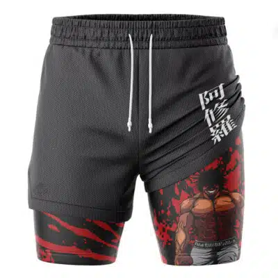 Ohma Tokita V2 Kengan Ashura 2-in-1 Performance Shorts