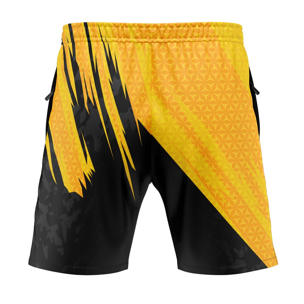 Pikachu Attack Pokemon Versatile Shorts - Image 3