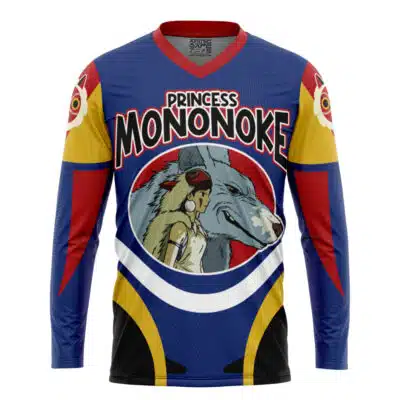 Princess Mononoke Studio Ghibli Hockey Jersey