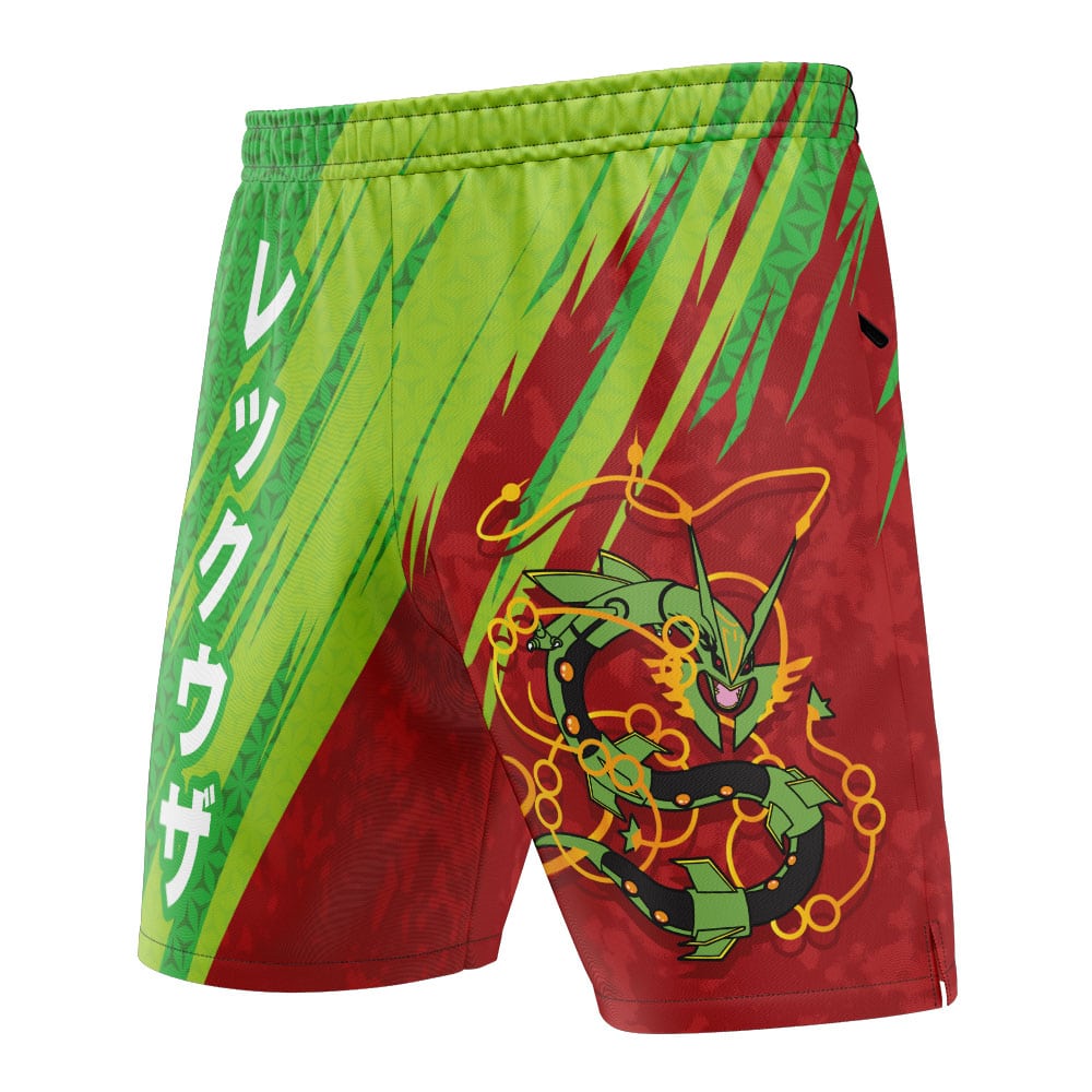 Rayquaza Attack Pokemon Versatile Shorts - Image 2