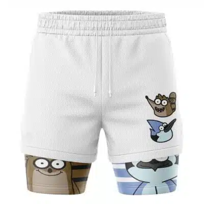 Regular Show Cartoon Network 2-in-1 Performance Shorts