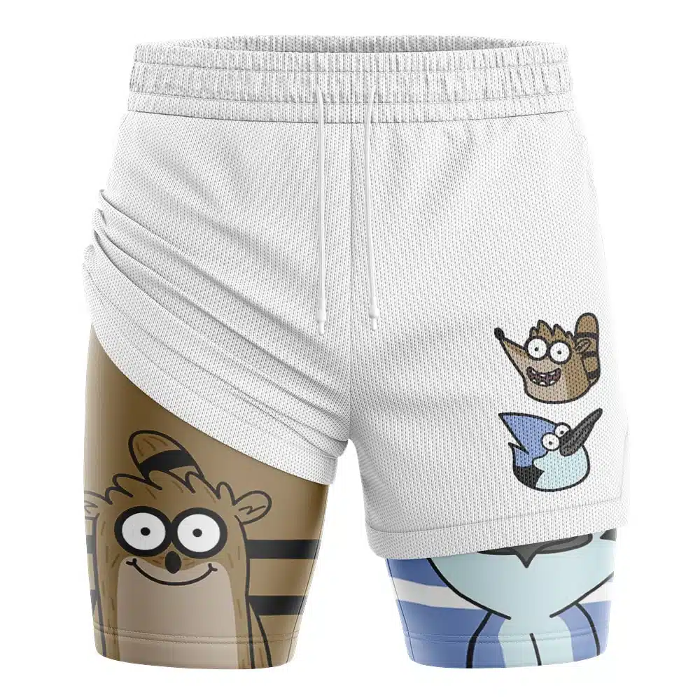 Regular Show 2-in-1 Performance Shorts - Image 2