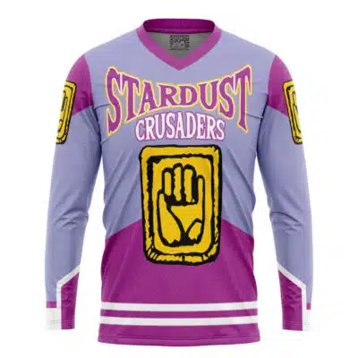 Stardust Crusaders Jojo's Bizarre Adventure Hockey Jersey