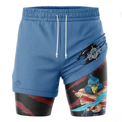 Sanraku Shangri-La Frontier 2-in-1 Performance Shorts