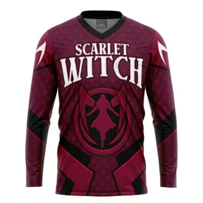 Scarlet Witch Marvel Hockey Jersey