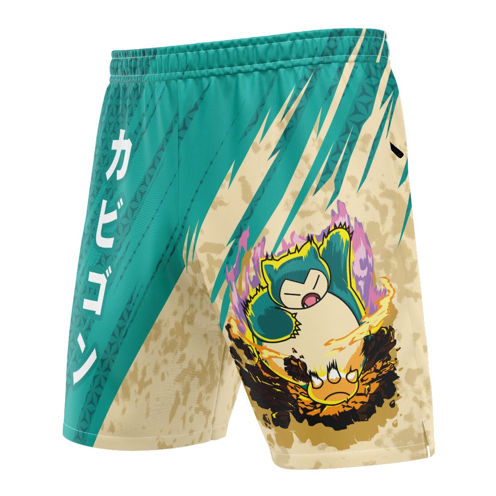 Snorlax Attack Pokemon Versatile Shorts - Image 2