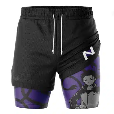 Subaru Natsuki Unseen Hands Re:Zero 2-in-1 Performance Shorts