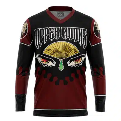 Upper Moons Doma Demon Slayer Hockey Jersey