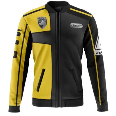 Yellow Ranger SPD Power Rangers Casual Bomber Jacket