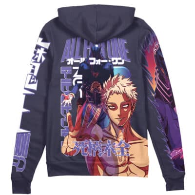 All for One My Hero Academia Streetwear Zip Hoodie Jacket