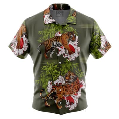 Chris Redfield Death Island Outfit Resident Evil Short Sleeve Hawaiian Shirt