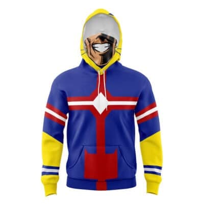Koichi The Crawler x All Might My Hero Academia Masked Hoodie