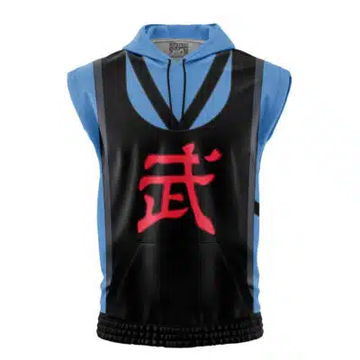 Kung Lao Klassic Mortal Kombat 2 Sleeveless Hoodie