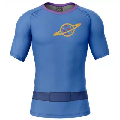 Little Green Men Toy Outfit Toy Story Short Sleeve Rash Guard Compression Shirt