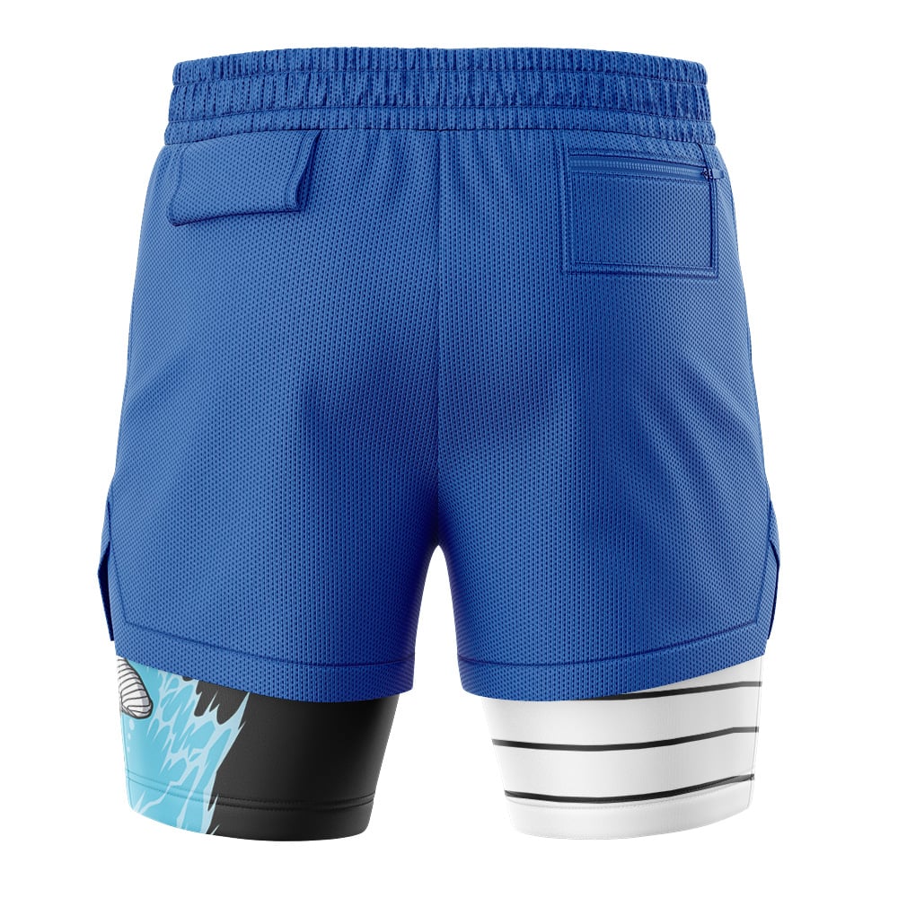 Android 18 Dragon Ball Z 2-in-1 Performance Shorts - Image 4