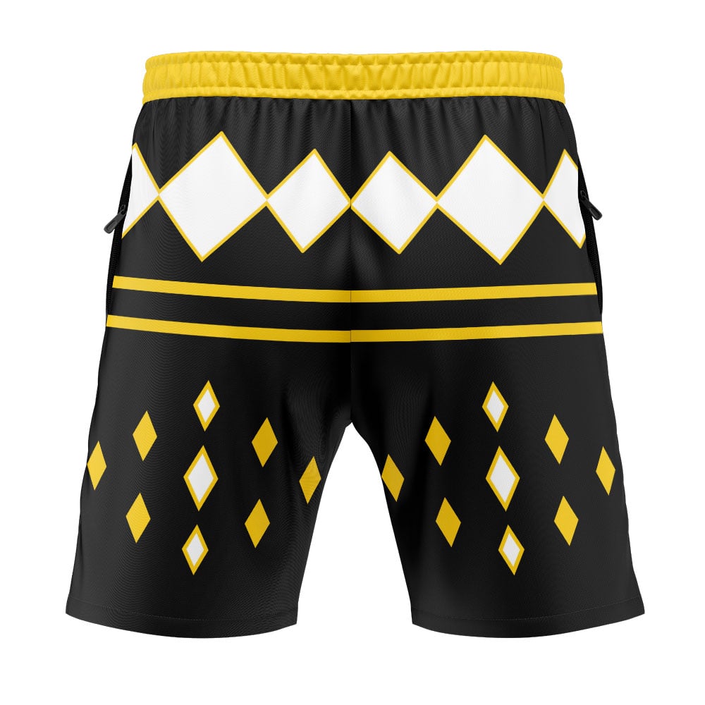 Black Ranger Ninjetti Rangers Versatile Shorts - Image 4