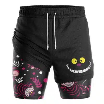 Cheshire Cat V2 Alice In Wonderland 2-in-1 Performance Shorts