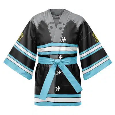 Company 8 Fire Force Happi Coat Haori Kimono