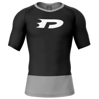 Danny Phantom Nickelodeon Short Sleeve Rash Guard Compression Shirt