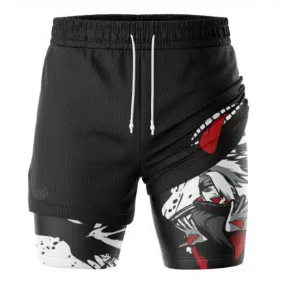 Deidara Akatsuki 2-in-1 Performance Shorts