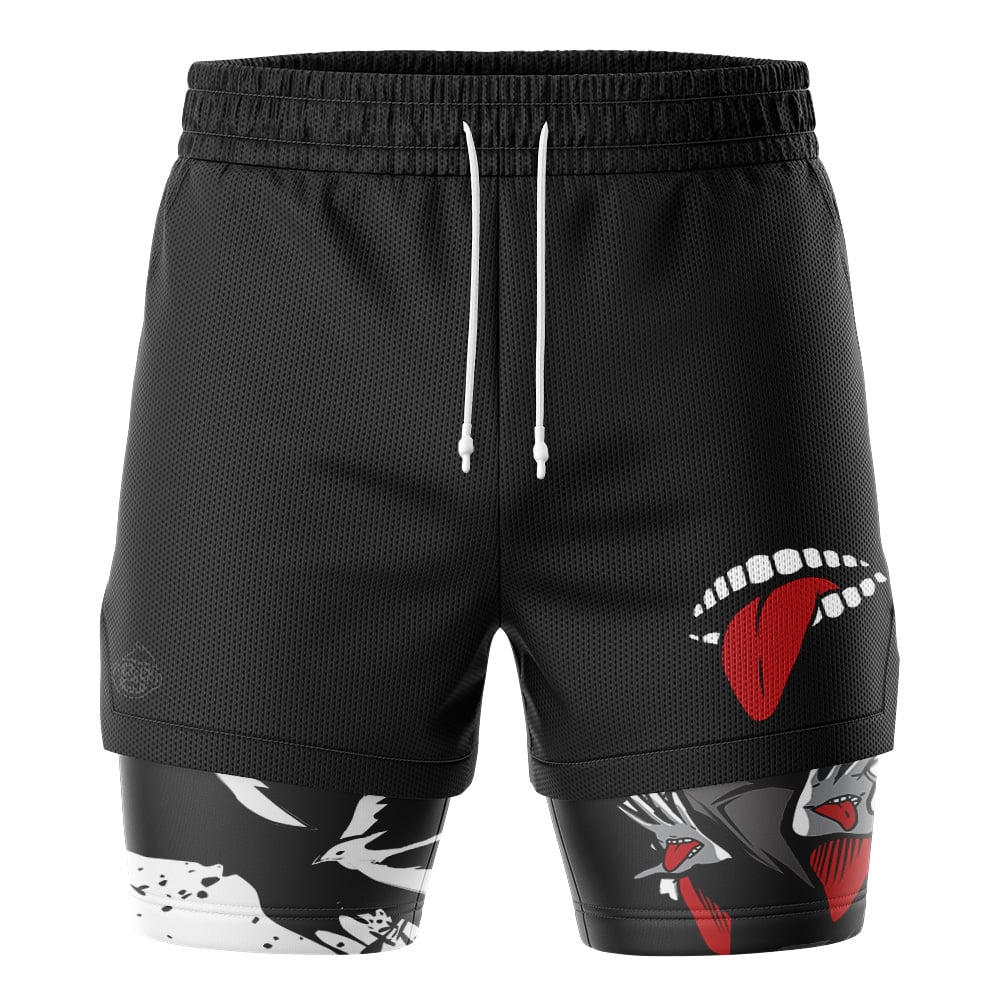 Deidara Akatsuki 2-in-1 Performance Shorts - Image 2