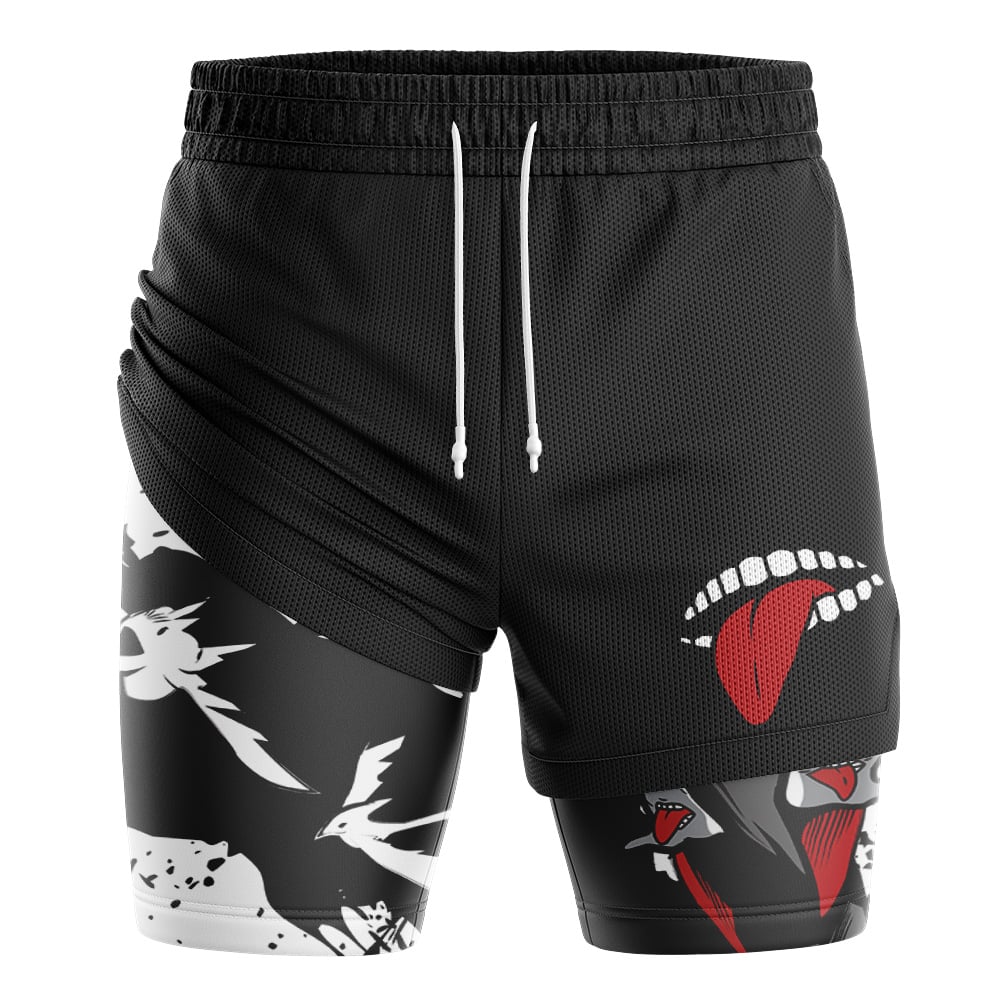 Deidara Akatsuki 2-in-1 Performance Shorts - Image 3