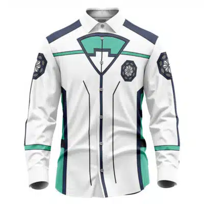 First High School Engineers The Irregular at Magic High School Long Sleeve Button Up Shirt