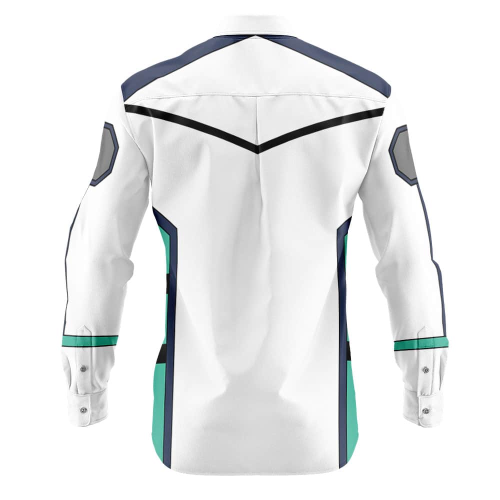First High School Weeds The Irregular at Magic High School Long Sleeve Button Up Shirt - Image 2