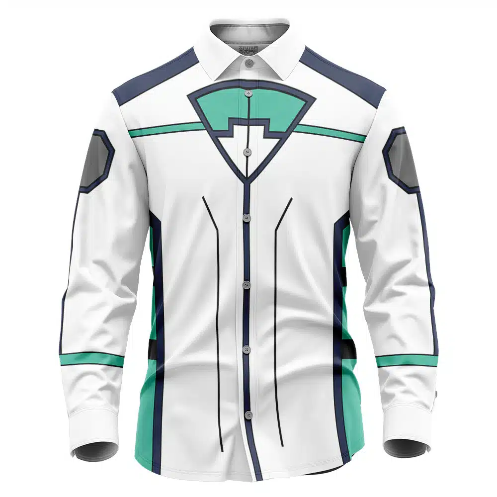 First High School Weeds The Irregular at Magic High School Long Sleeve Button Up Shirt