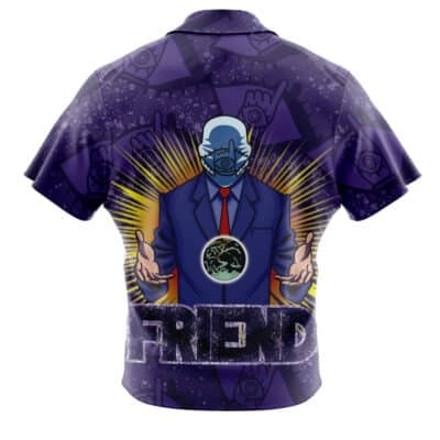 Friend 20th Century Boys Short Sleeve Button Up Hawaiian Shirt