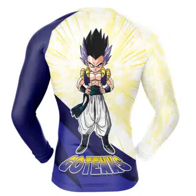 Fusion Dance Gotenks Dragon Ball Z Long Sleeve Rash Guard Compression Shirt