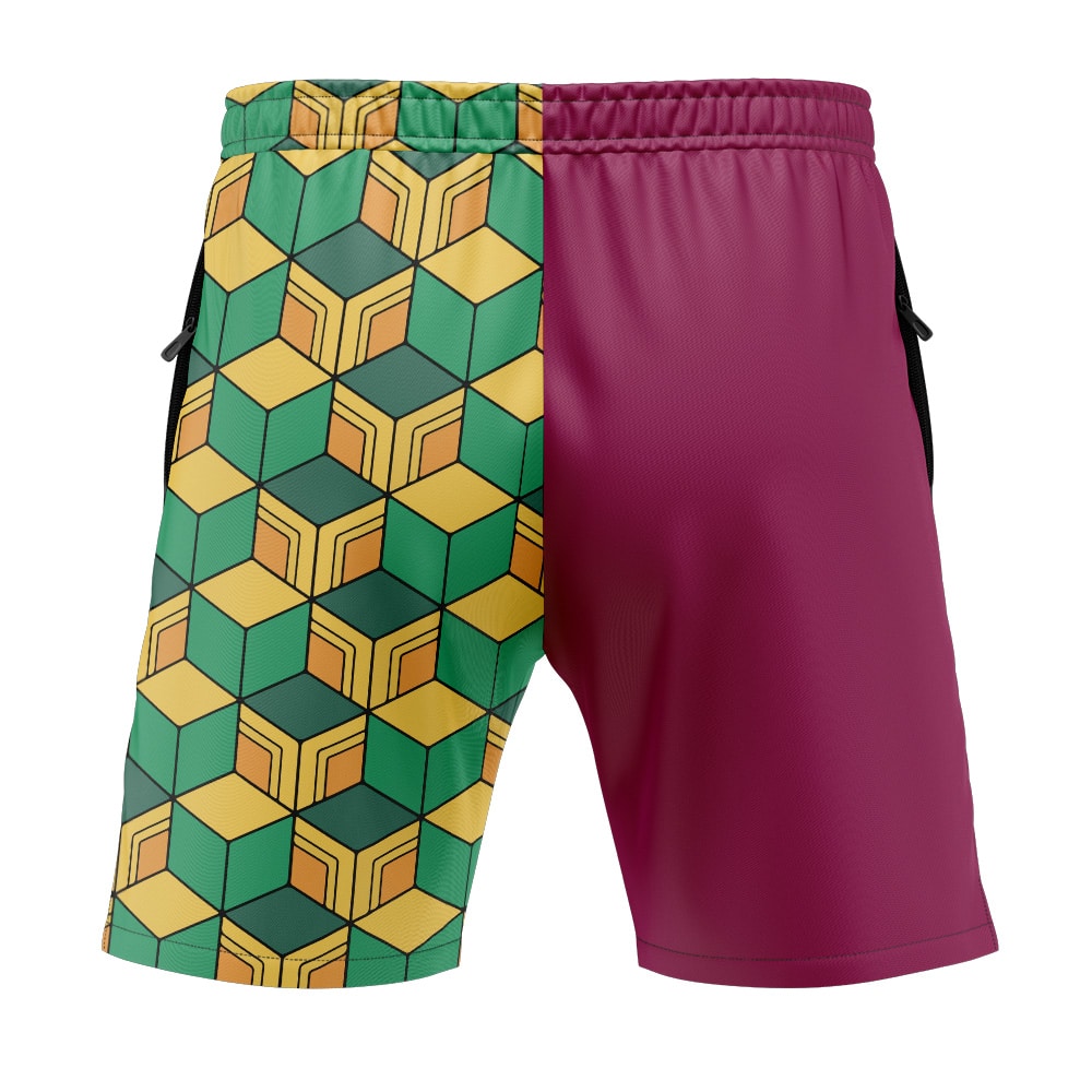 Giyu Tomioka Demon Slayer Versatile Shorts - Image 3