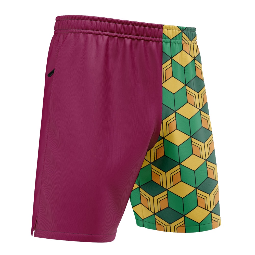 Giyu Tomioka Demon Slayer Versatile Shorts - Image 4