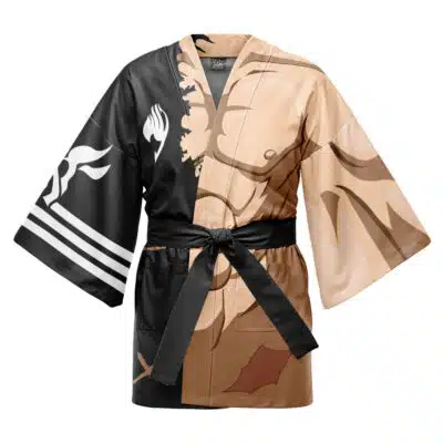 Gray Fullbuster V2 Fairy Tail Happi Coat Haori Kimono