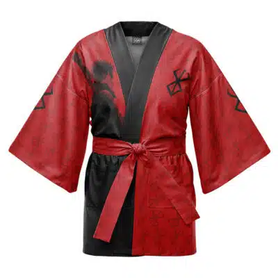 Guts Berserk Happi Coat Haori Kimono