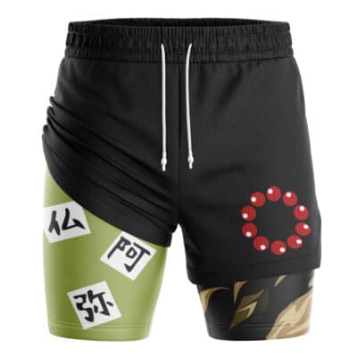 Gyomei Himejima V2 Demon Slayer 2-in-1 Performance Shorts