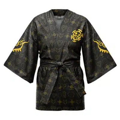 Heart Pirates Law V1 One Piece Happi Coat Haori Kimono