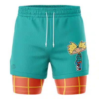 Hey Arnold! Nickelodeon 2-in-1 Performance Shorts