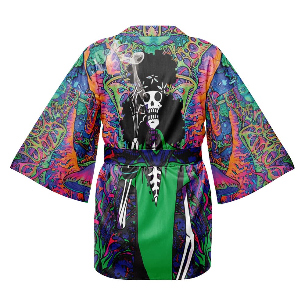 Hippie Trip Brook One Piece Happi Coat Haori Kimono - Image 2
