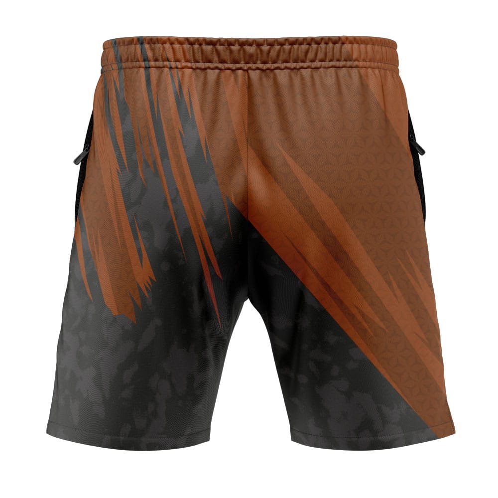 Houndoom Attack Pokemon Versatile Shorts - Image 3