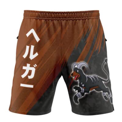 Houndoom Attack Pokemon Versatile Shorts