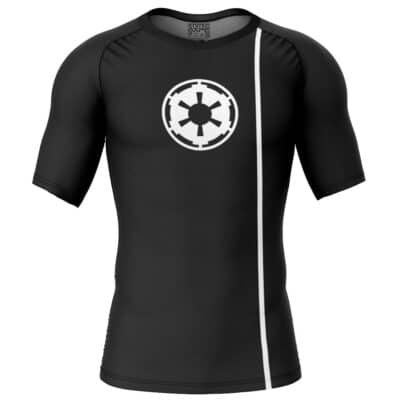 Imperial Clone Trooper Undersuit Star Wars Short Sleeve Rash Guard Compression Shirt